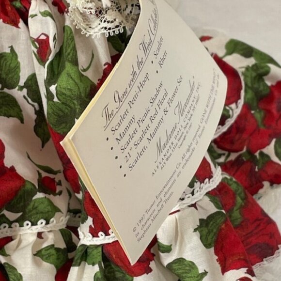 Madame Alexander restrung 8" Scarlett Picnic Shadow doll with stand. - Picture 5 of 8